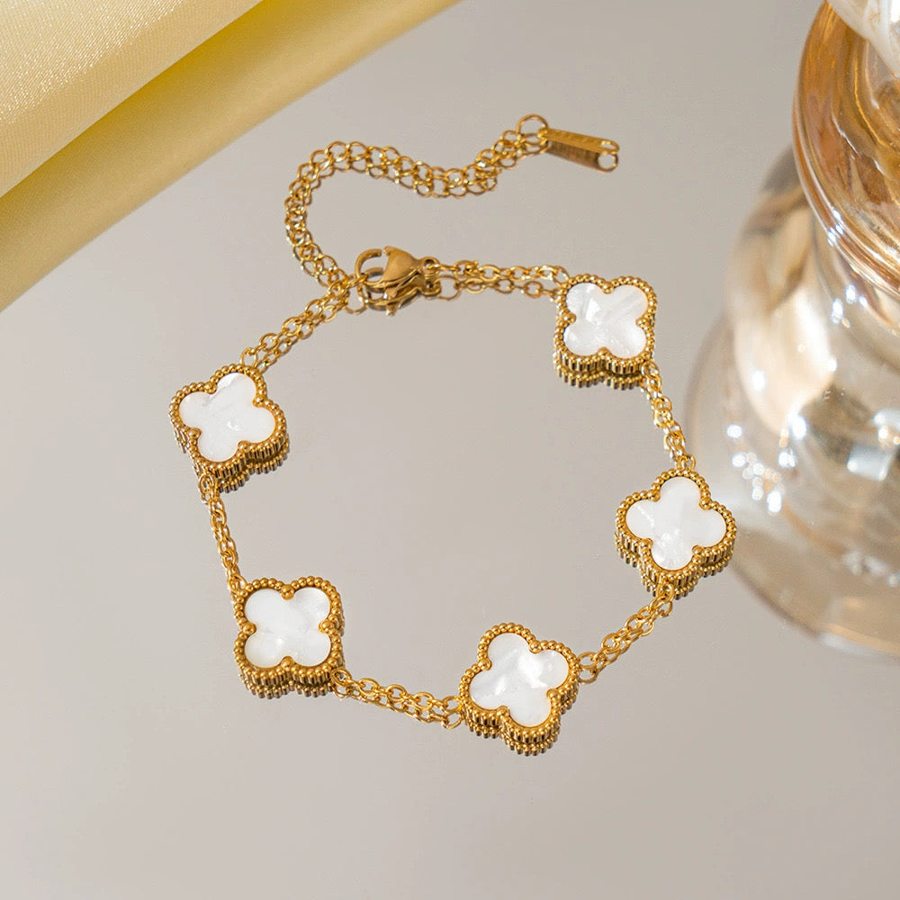Four-Leaf Clover Bracelet