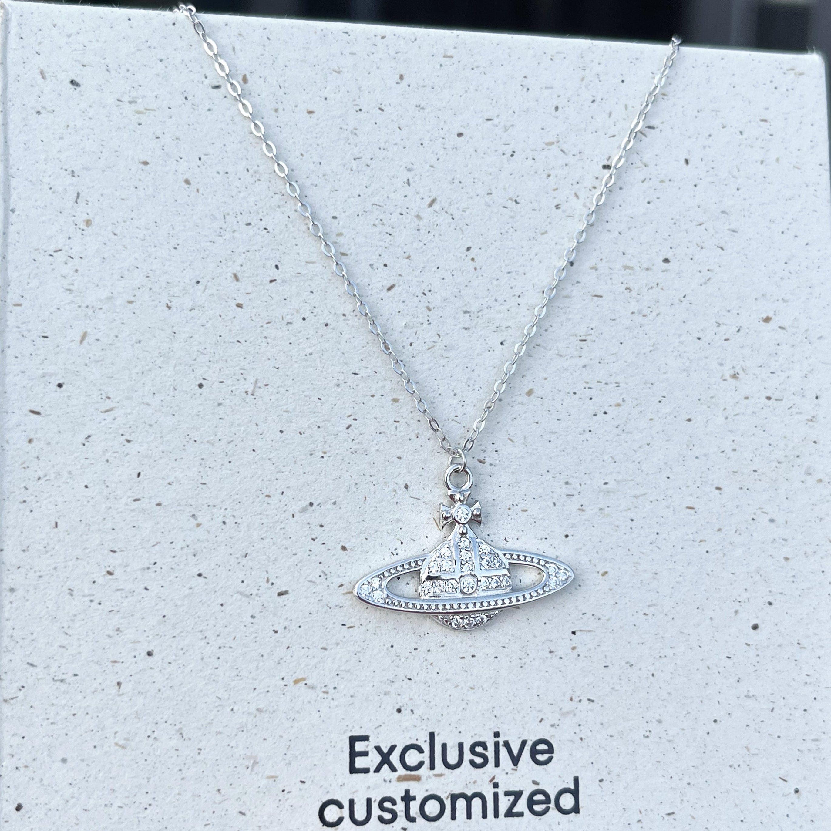 925 Silver Planet Necklace