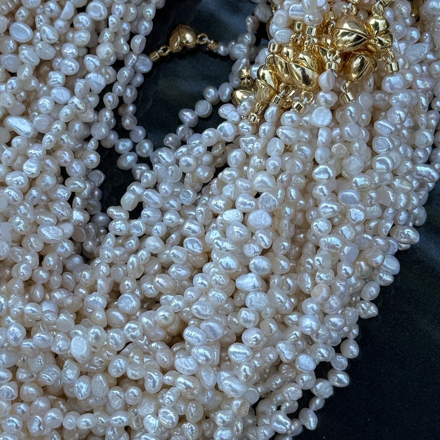 Natural Baroque Irregular Freshwater Pearl Necklace