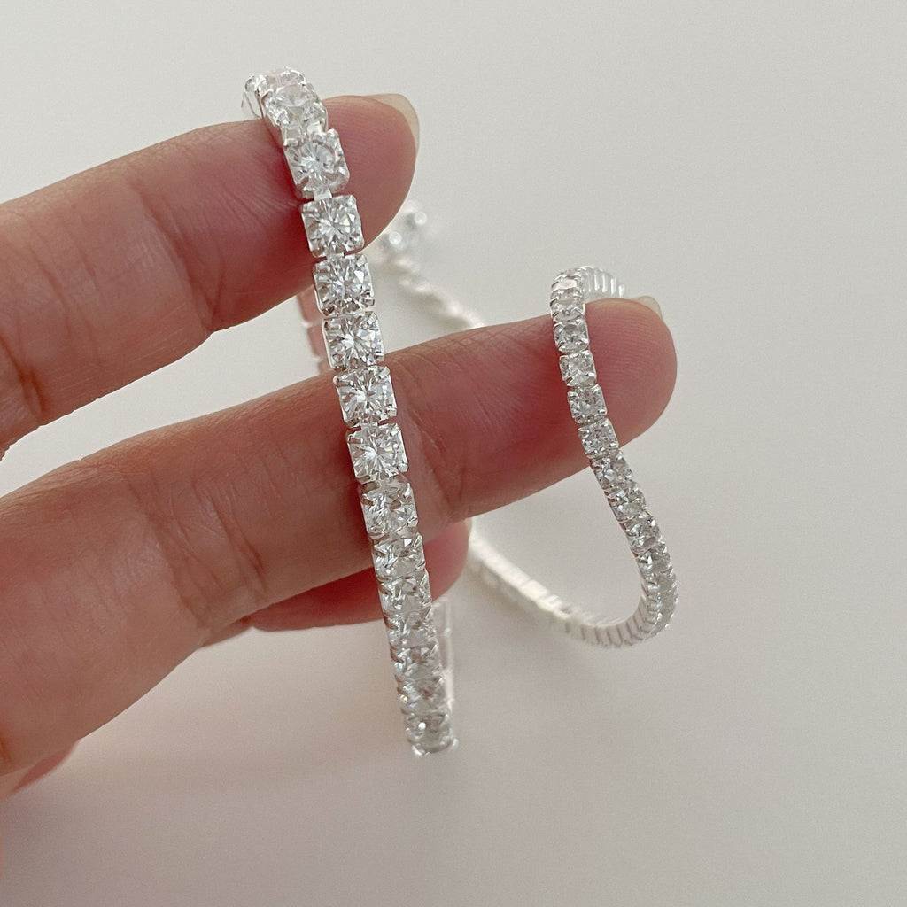 925 Silver Full Zircon Bracelet