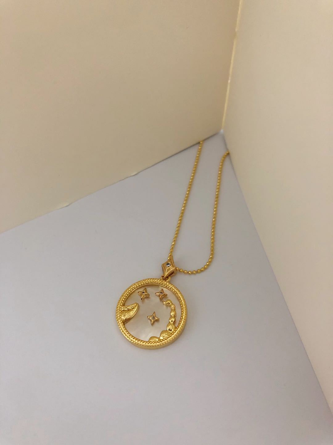 Twelve Constellations Shell Necklace
