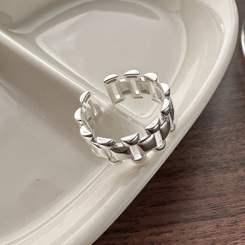 925 Silver Watch Strap Ring