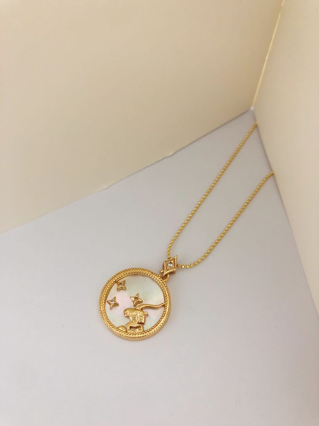 Twelve Constellations Shell Necklace