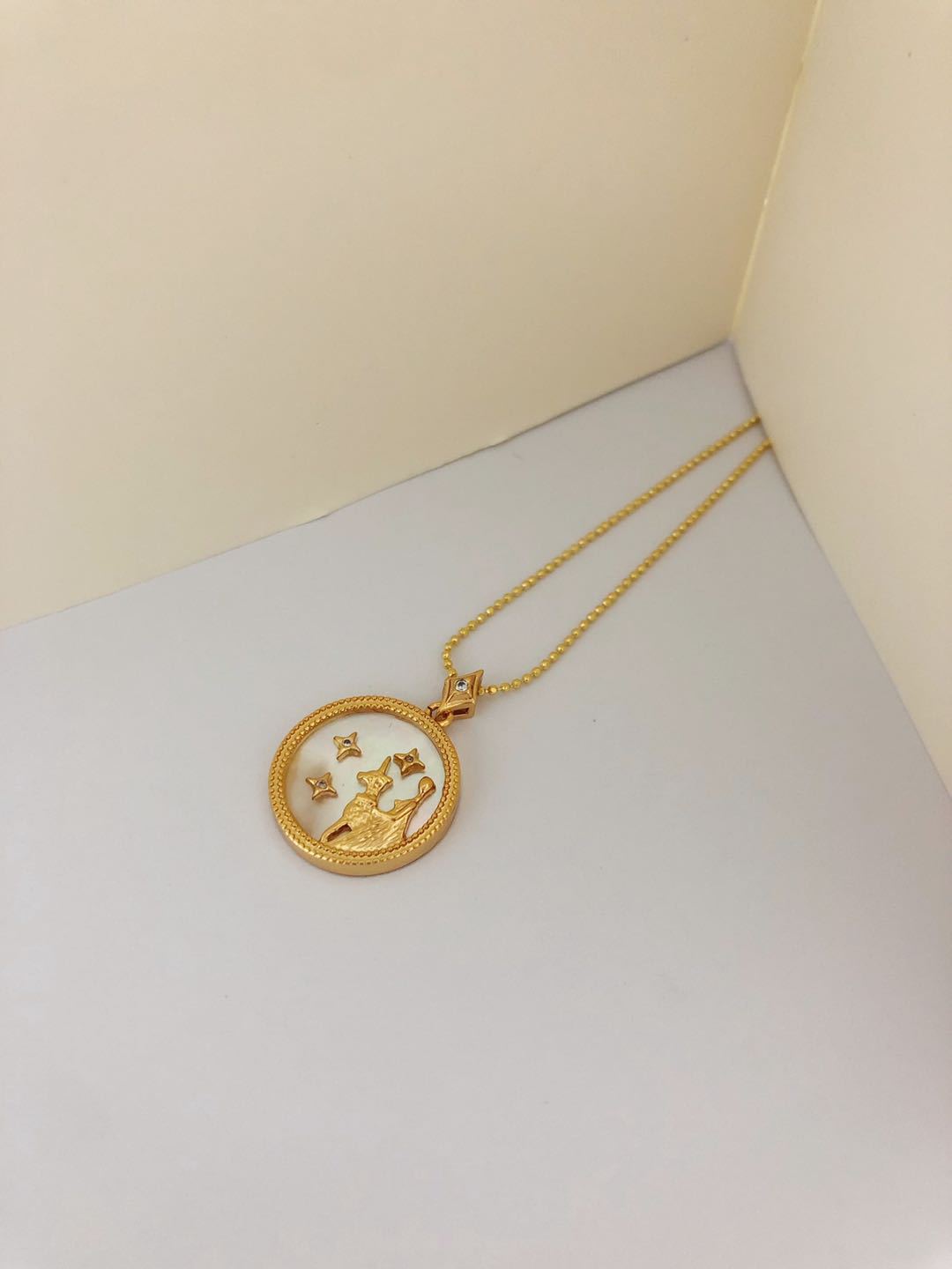 Twelve Constellations Shell Necklace