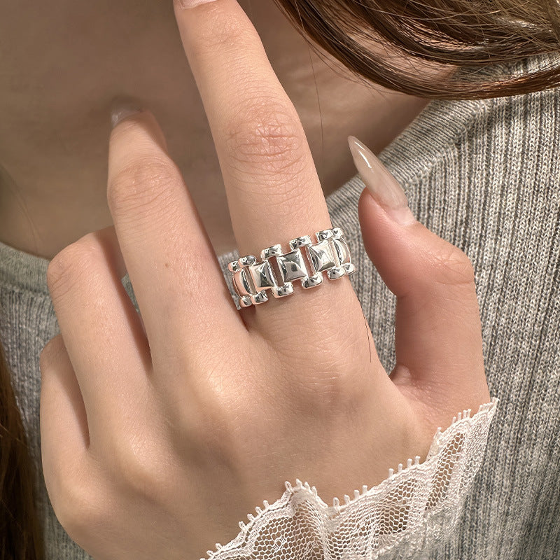 925 Silver Watch Strap Ring