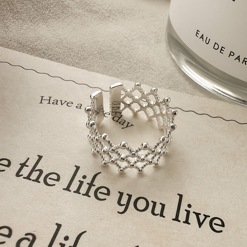 925 Silver Mesh Ring