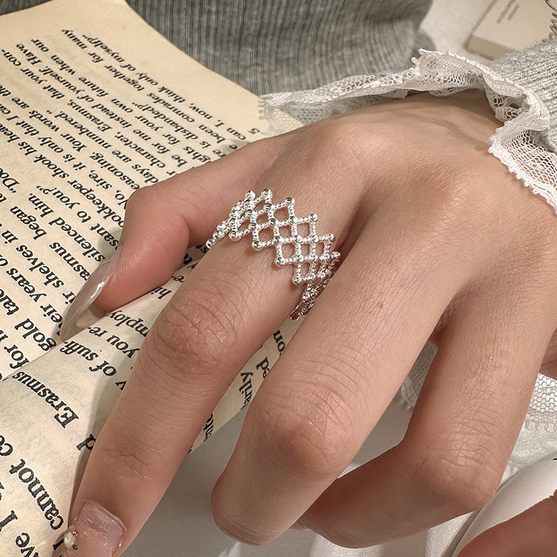 925 Silver Mesh Ring