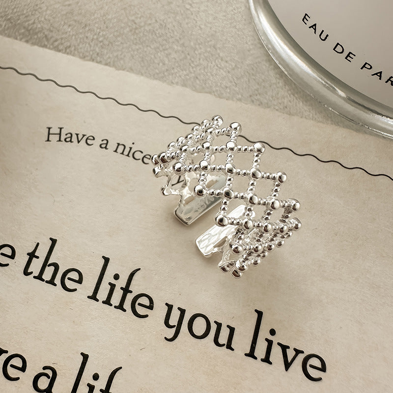 925 Silver Mesh Ring