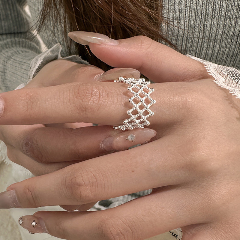 925 Silver Mesh Ring
