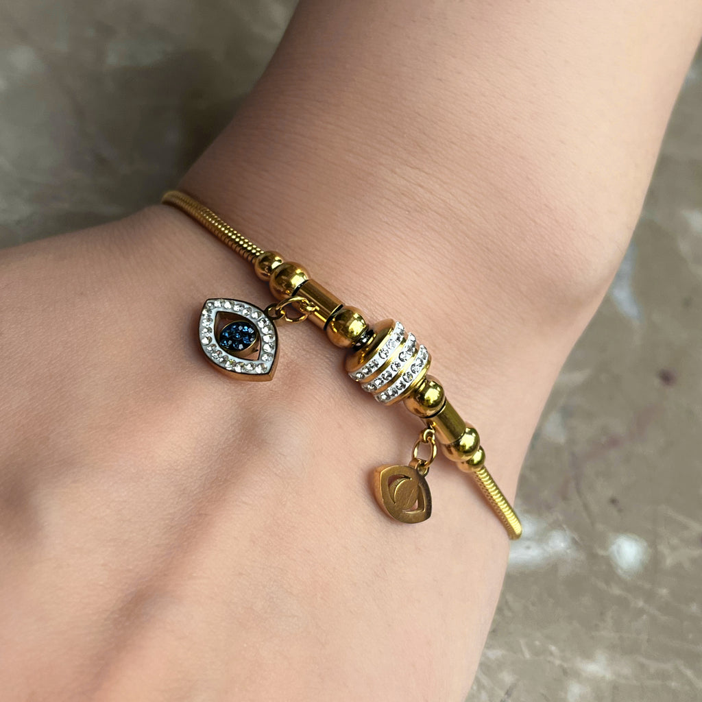 Eye Zircon Bracelet