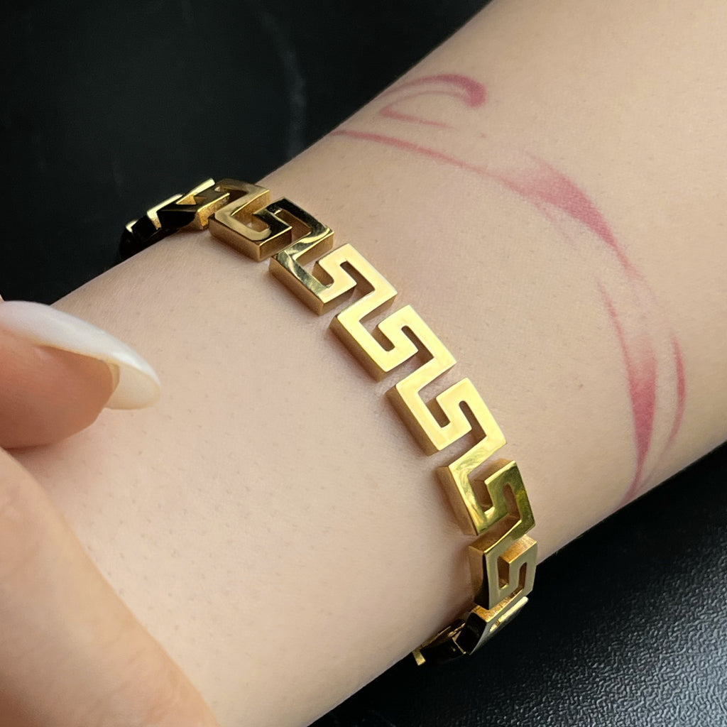 Greek Key Bracelet