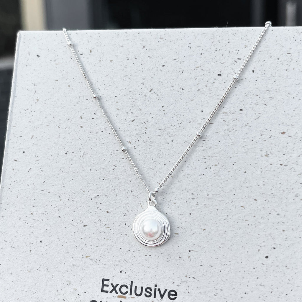 925 Silver Pearl Necklace