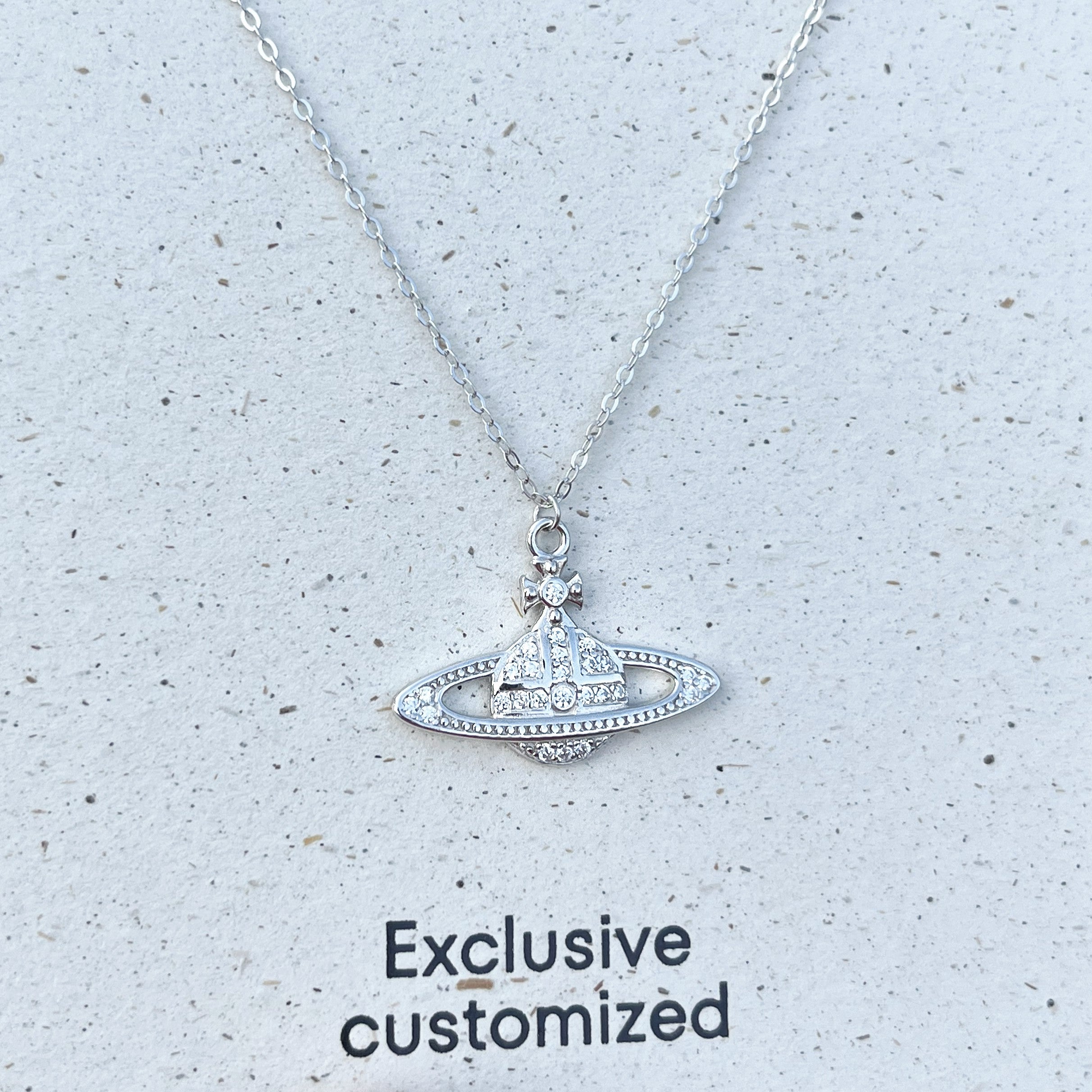 925 Silver Planet Necklace