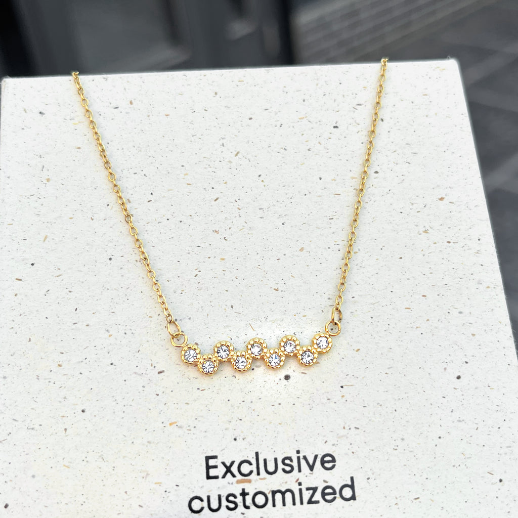 Minimalist Zircon Necklace