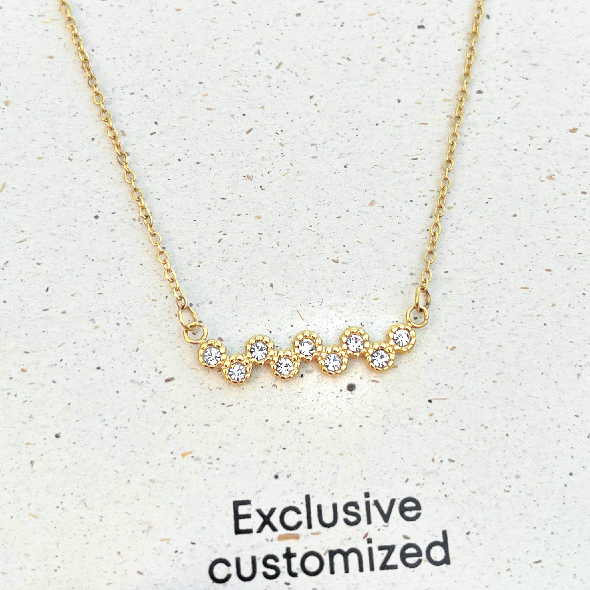 Minimalist Zircon Necklace
