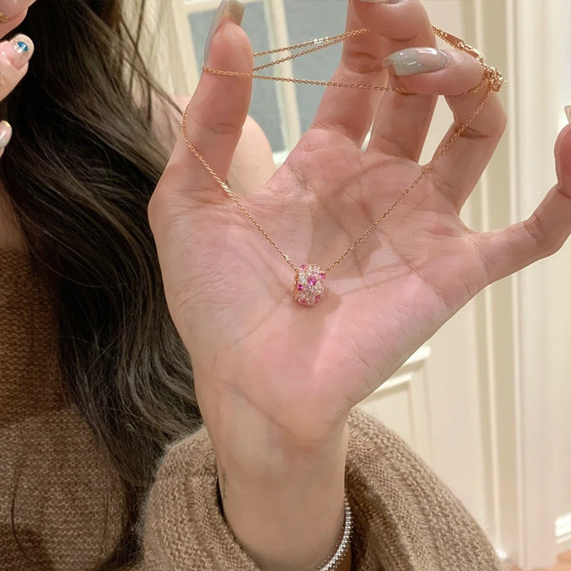 Rose Manor Pink Zircon Necklace